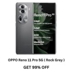 OPPO Reno 11 Pro 5G (Rock Grey, 12GB RAM + 256GB Storage)